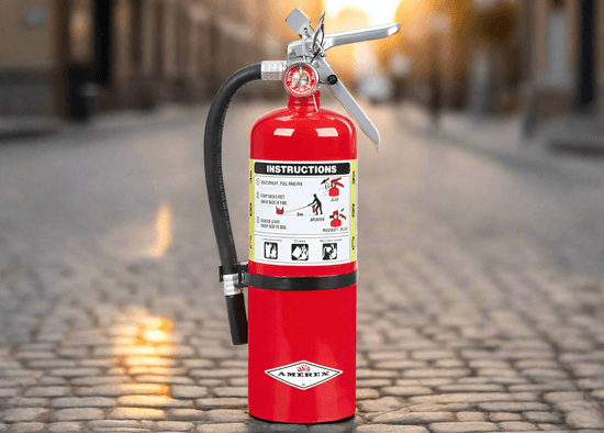 Buckeye ABC Dry Chemical Fire Extinguisher w/ Wall Hook – 5 lb. - Image 2