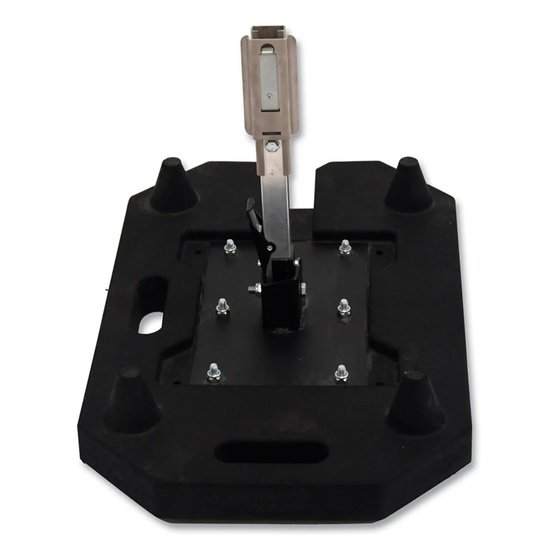 Cortina Quadra Flex VI Rubber Base Stand Black - Image 1