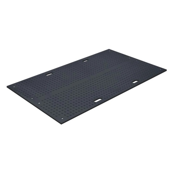 Checkers TrakMat Ground Protection Mat Black (44" x 96") - Image 1