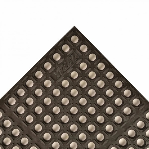 NoTrax Cushion-Tred 543 Drainage Anti-Fatigue Mat 2 ft x 3 ft Black