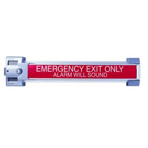 Von Duprin 267028 Guard-X Exit Alarm Lock, 628 Anodized Aluminum Finish