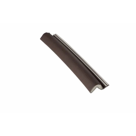 Pemko Q102D97 97" 8' 1" Kerf-In Weatherstrip Dark Brown Finish - Image 1