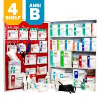 HART ANSI Class B 4-Shelf First Aid Station