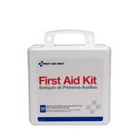 First Aid Only 50 Person First Aid Kit, Weatherproof Plastic Case