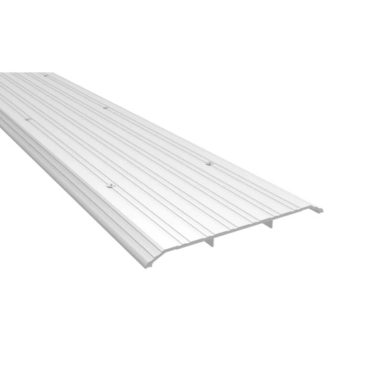 Pemko 2548A36 36" 3' x 8" x 1/2" Saddle Threshold Mill Finish Aluminum Finish - Image 1