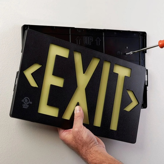 Photoluminescent Exit Sign 50FT - Image 16