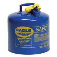 Eagle Manufacturing 5 Gallon Steel Safety Can for Kerosene Type I Flame Arrester Blue
