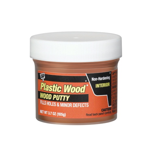 DAP Plastic Wood Non-Hardening Putty, Cherry 4 oz Jar