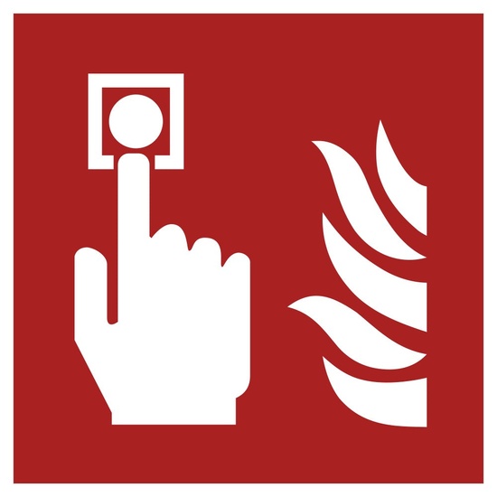 Restaurant Fire Safety Sign Kit ISO 7010 F001 + F005 + F012 (3-Pack) - Image 6