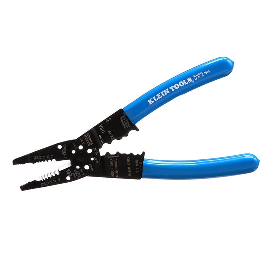 Klein Tools Long Nose Multi Tool Wire Stripper, Wire Cutters, Crimping Tool - Image 9