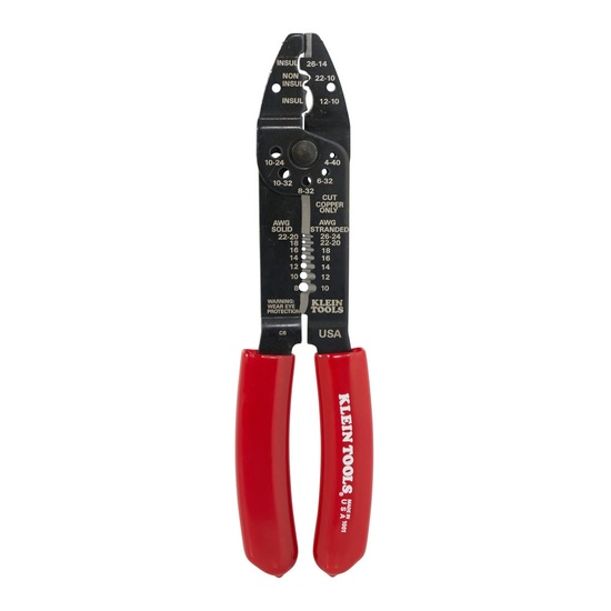 Klein Tools Multi Tool Stripper Crimper Wire Cutter 8-22 AWG - Image 3